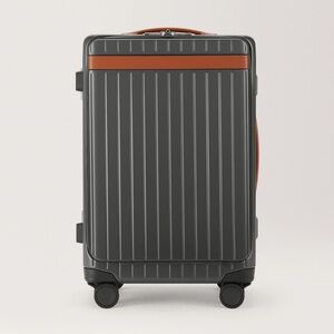 Carl Friedrik Carry-On X Luggage – New in Box – Aluminum Frame Spinner Suitcase